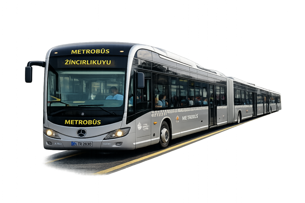 Istanbul in Metrobus